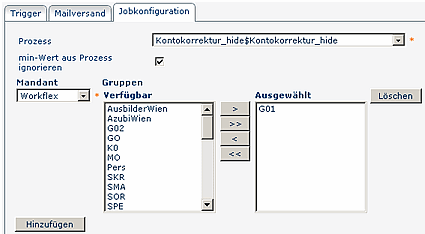 jobkonfig umbuchen jobkonfig umbuchen